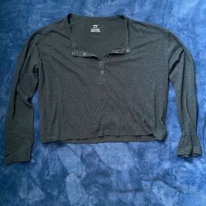 Aerie cropped long sleeve. Size XS.